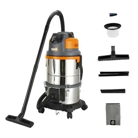 Aspirateur spécial pltre - Eau et poussière 1400 W 28 L FEIDER  FAP1430 - Cuve Inox