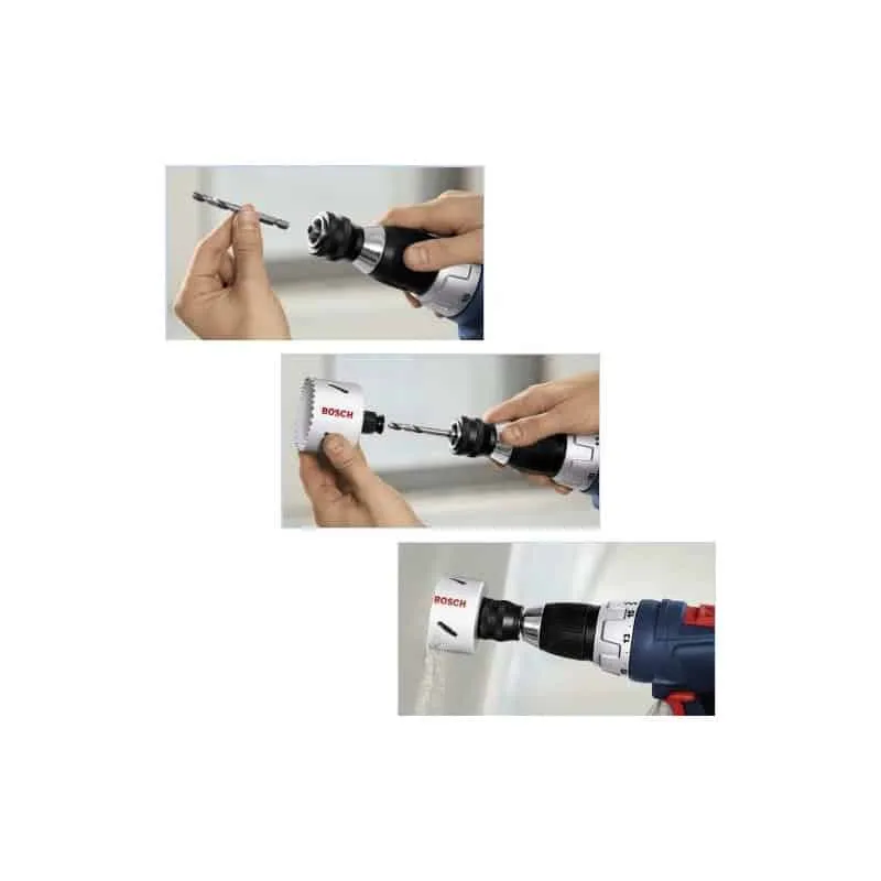 BOSCH Adaptateur scie trepan Power Change SDS Plus - 2608594266