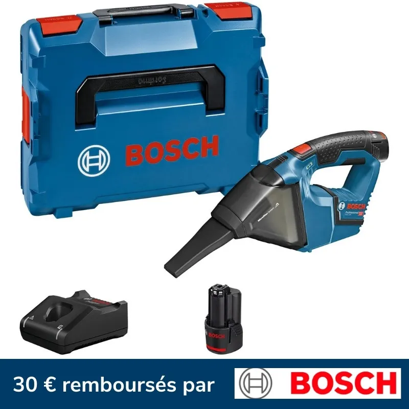 BOSCH Aspirateur 0.35L 12V - GAS12V -  06019E3003