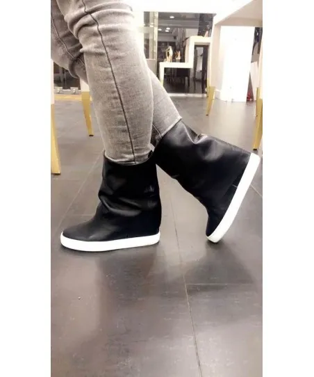 Bottine urban chic 2 en 1: compensé glamour & sportswear OSMOSE paris