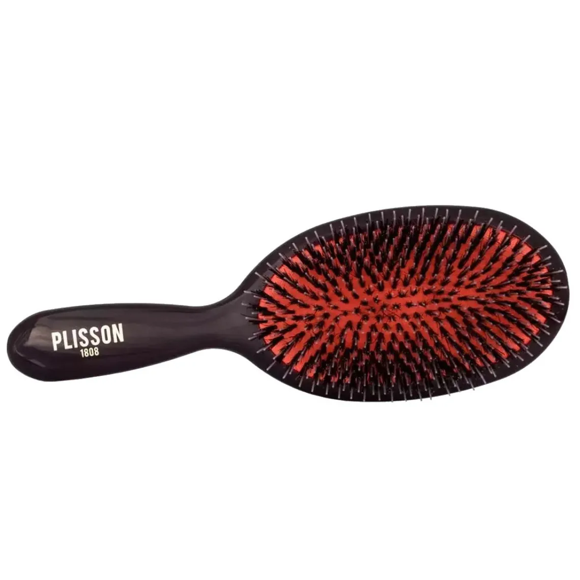 Brosse Noire En Poils De Sanglier Et Nylon Grand Modèle Plisson - Brosse & brosse à barbe Homme sur MenCorner