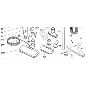 BROSSE PARQUET DIAM 32 ET 35 HOOVER 35600702