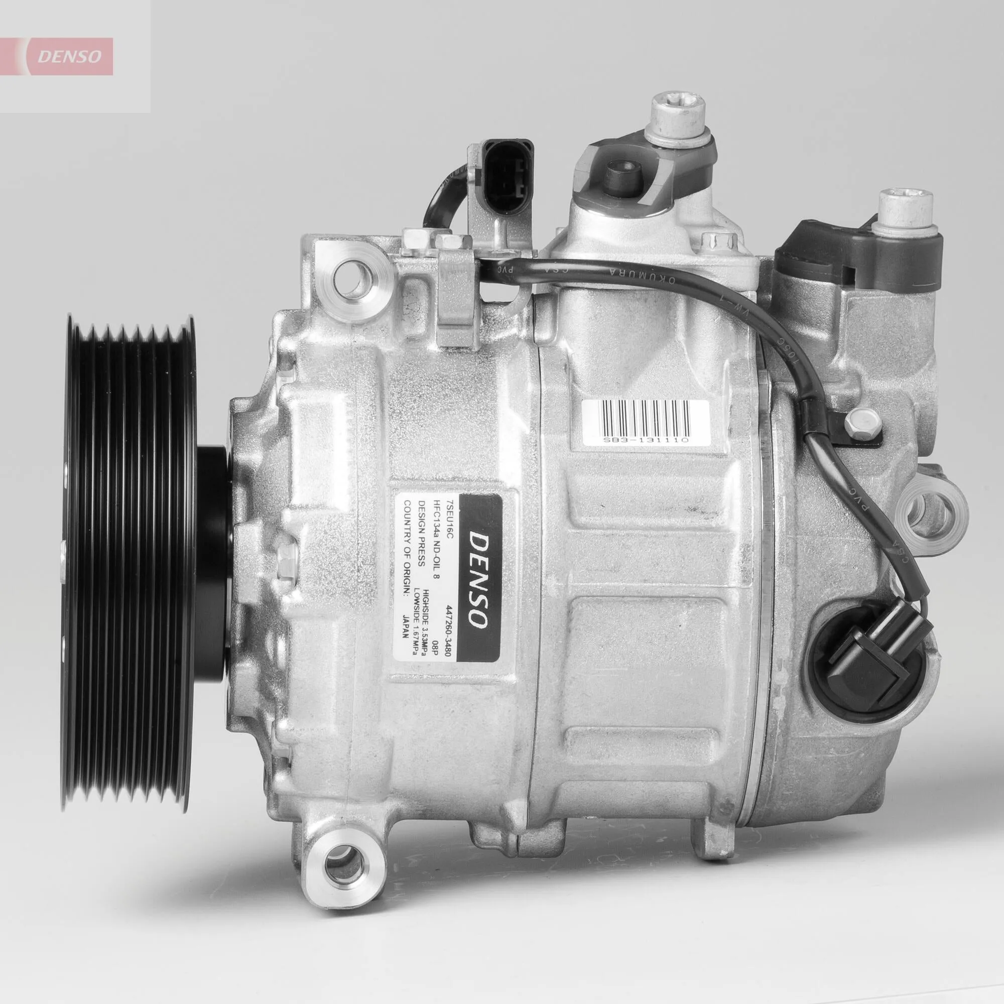 Compresseur, climatisation DENSO DCP02009 