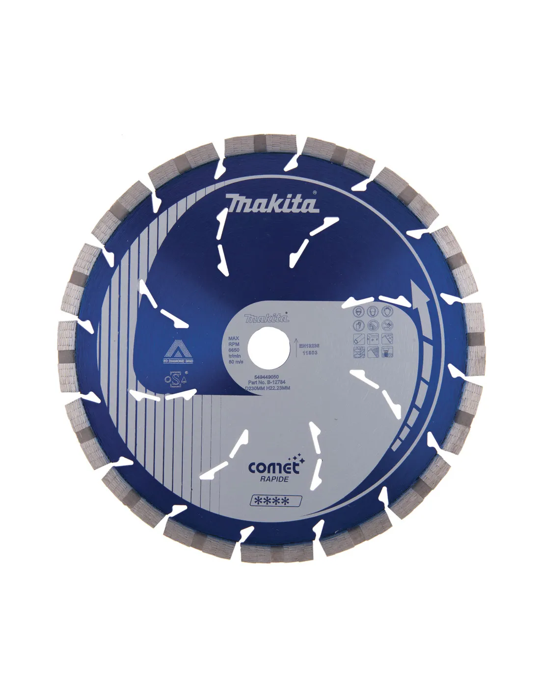 Disque diamant Comet en 230 pour béton B-12784 MAKITA