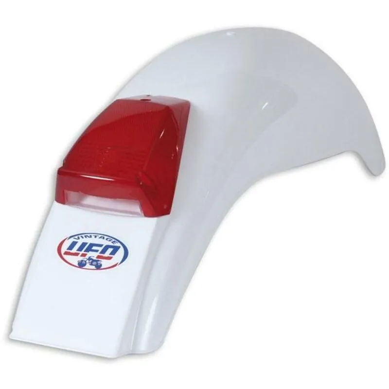 Garde-boue arrière + feu UFO blanc - piecemotoquad