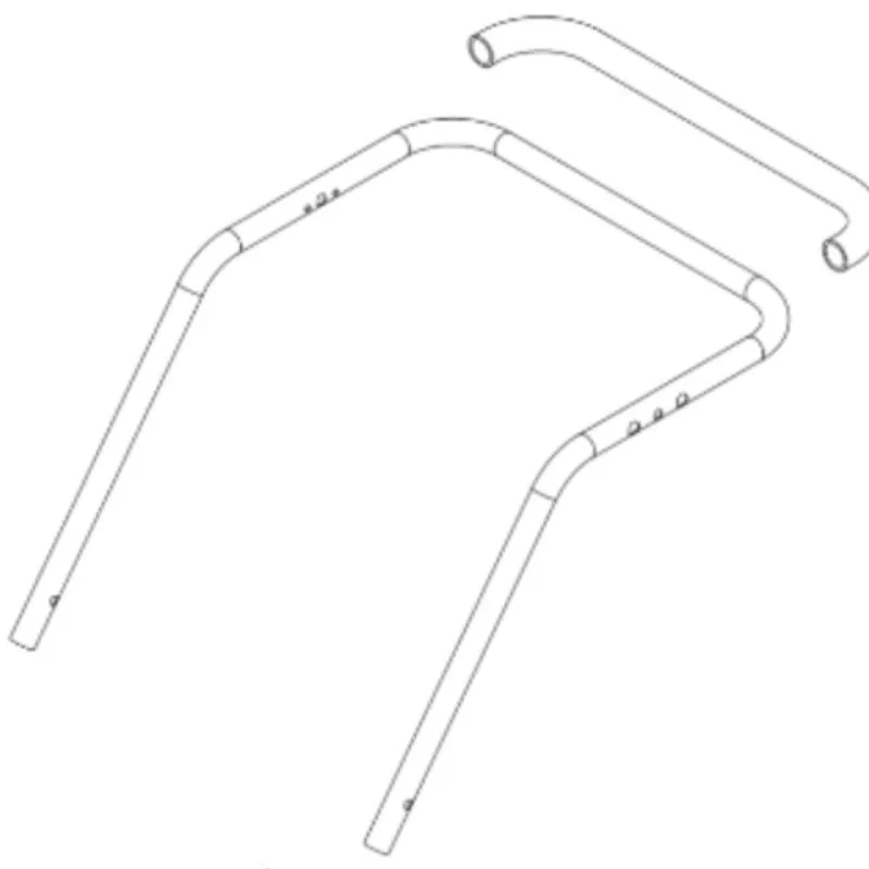 Guidon tondeuse à batterie Husqvarna LC137i - 531146758