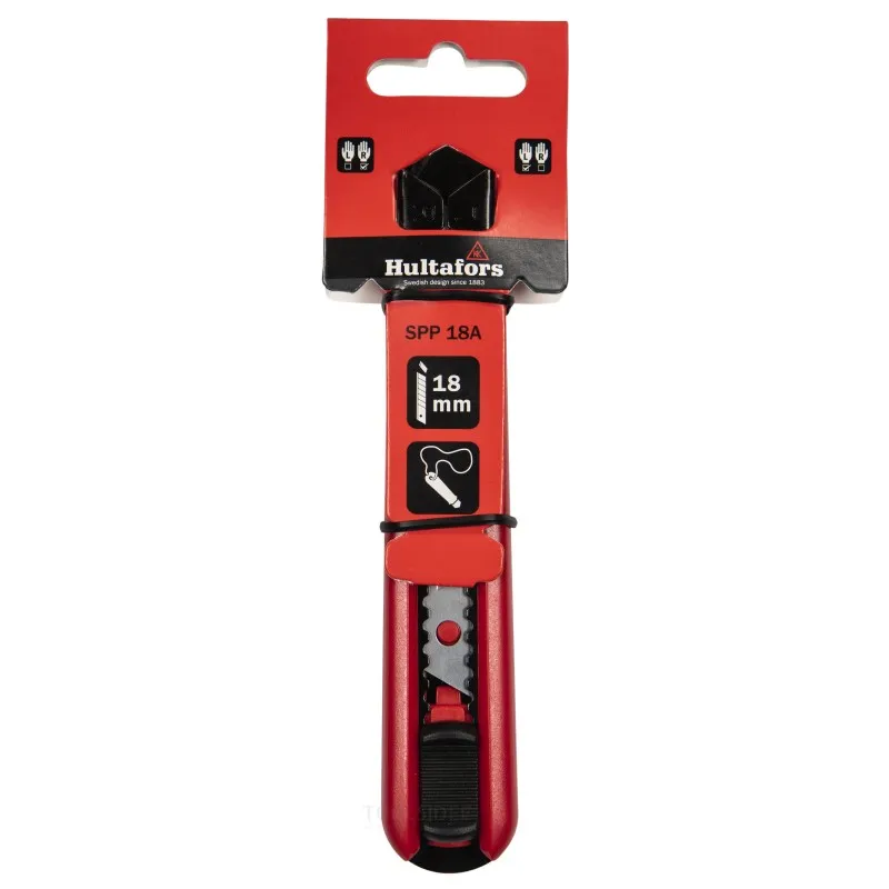 Hultafors Couteau sécable SPP 18A avec système coulissant