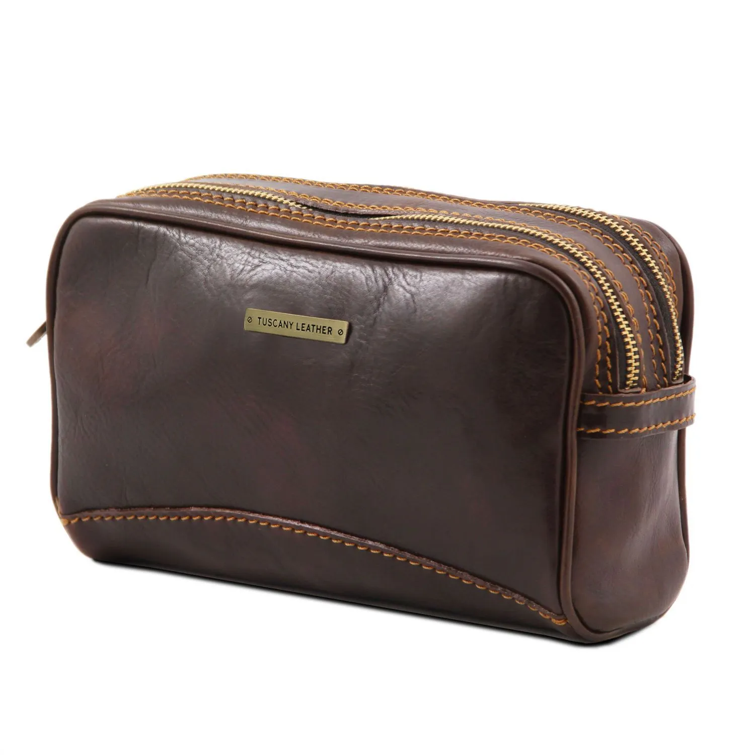 Igor - Trousse de Toilette en Cuir Marron TL140850