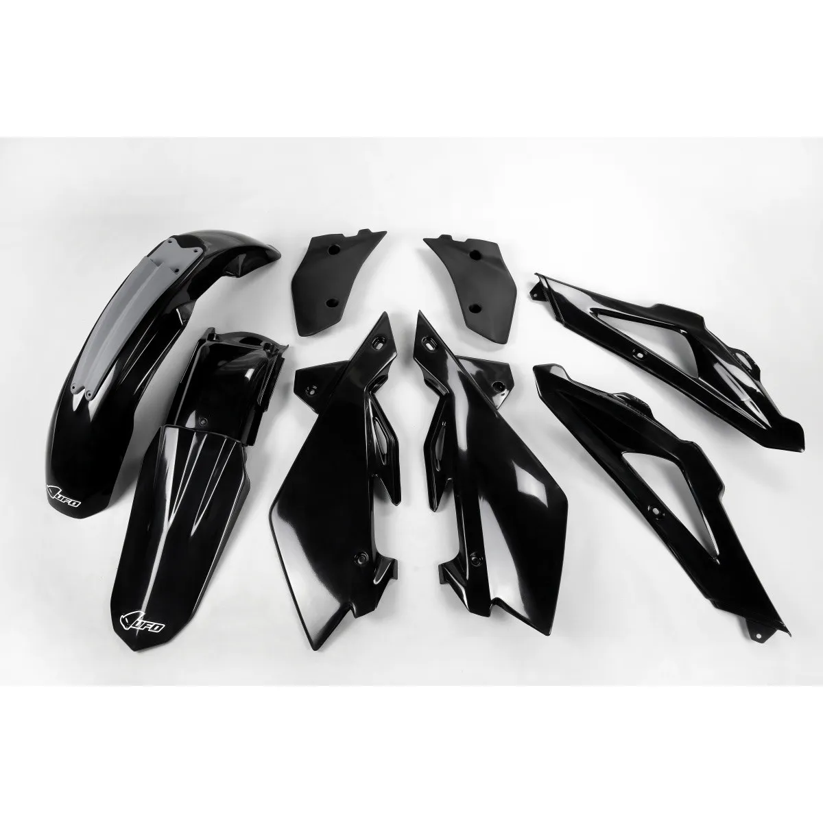 Kit Plastiques - Noir - UFO HUSQVARNA 125 CR 250 CR 2006-2008