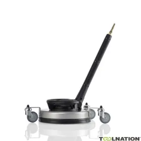 Kränzle Accessoires 41890 Roundcleaner UFO long inox 350 mm avec roues et buse à raccord rapide D12 taille 055