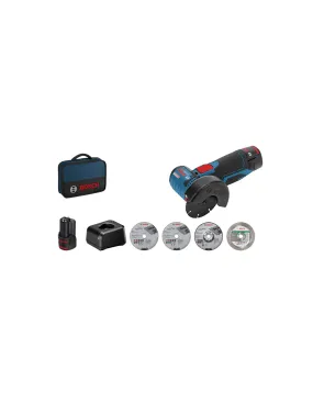 Meuleuse angulaire GWS 12V-76 + Accessoires | 06019F200C - Bosch