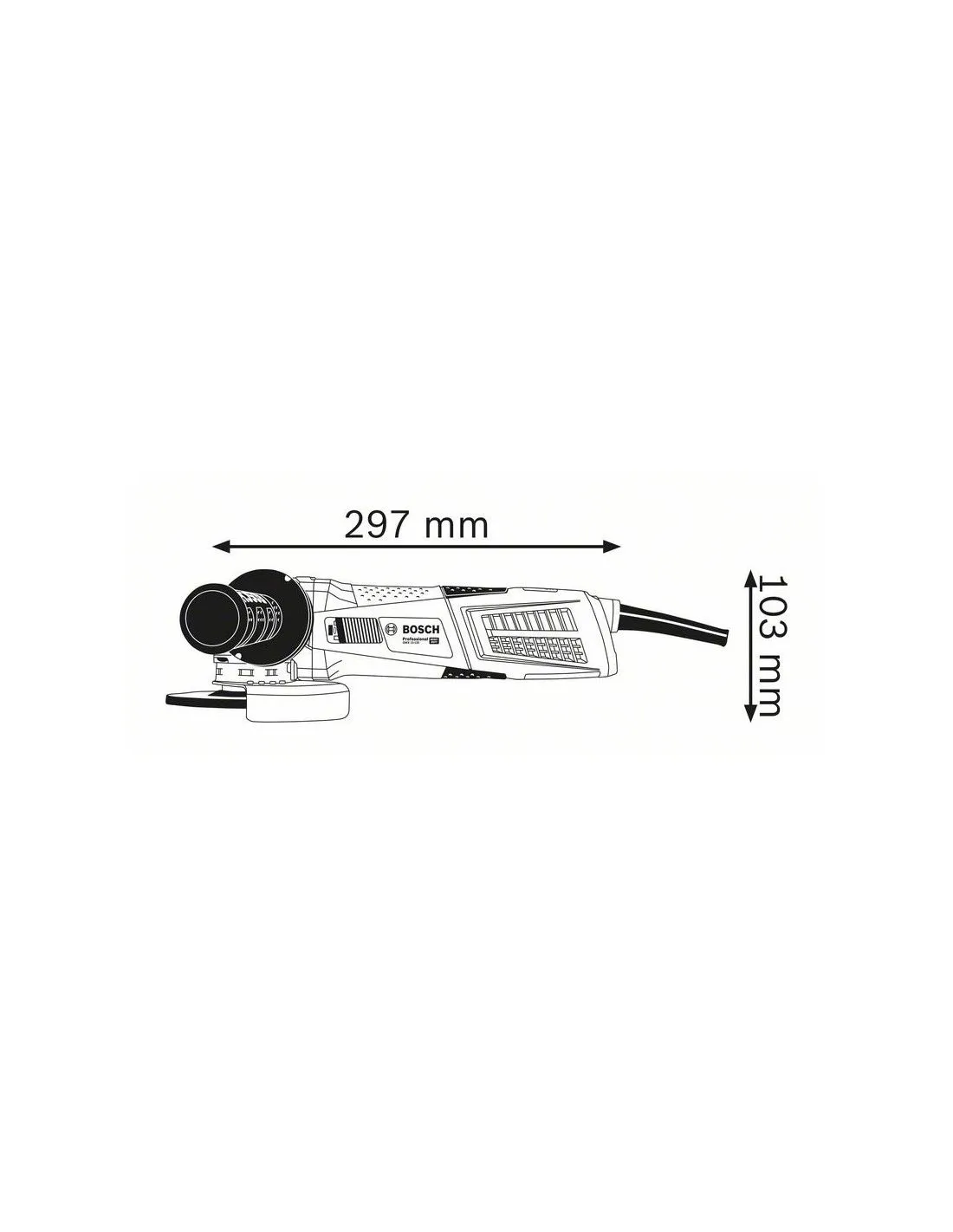 Meuleuse angulaire GWX 13-125 X-LOCK - 06017B5002 - Bosch