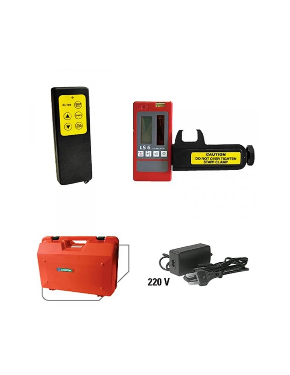 Niveau auto. laser rotatif intérieur / extérieur
