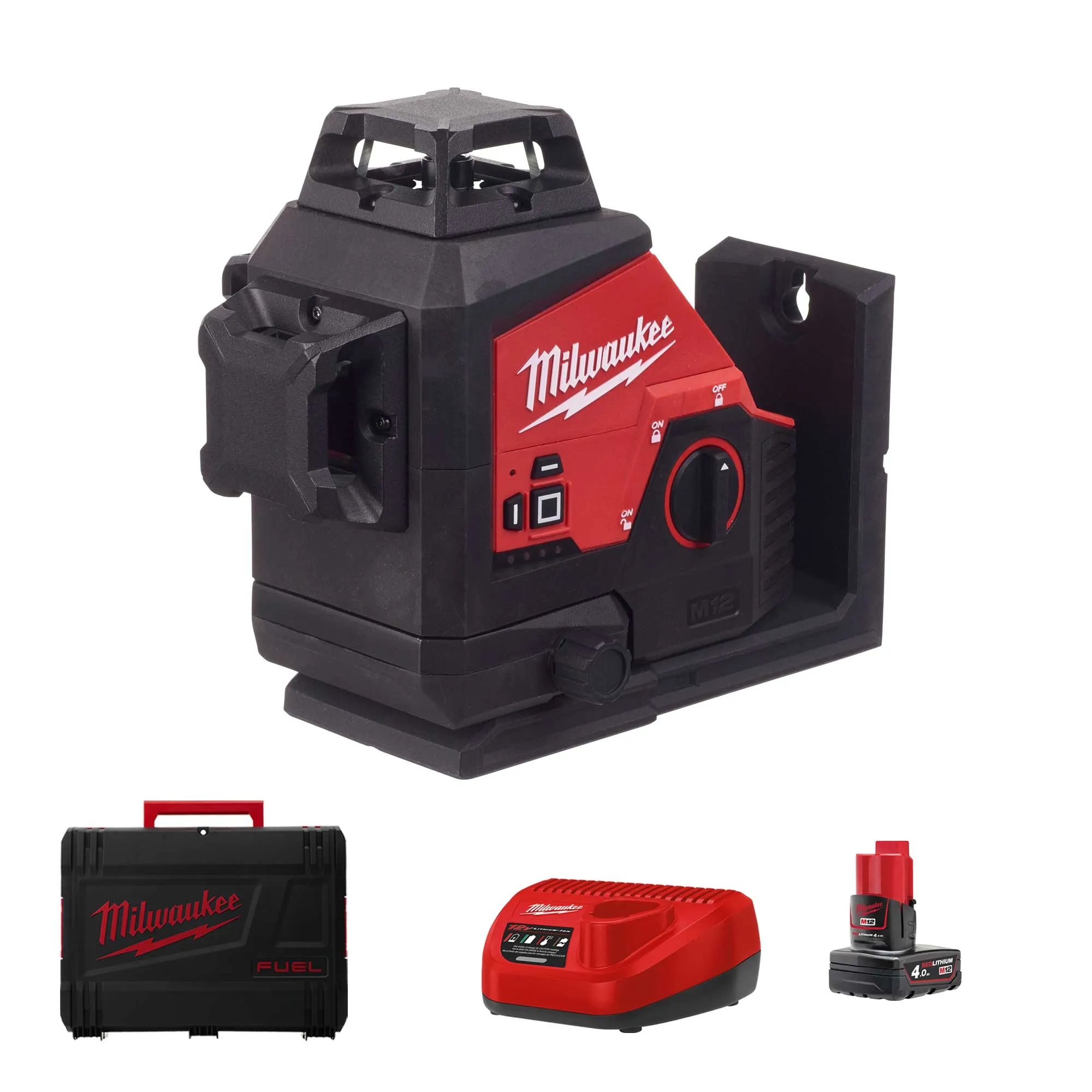 Niveau laser Milwaukee M123PL-401C