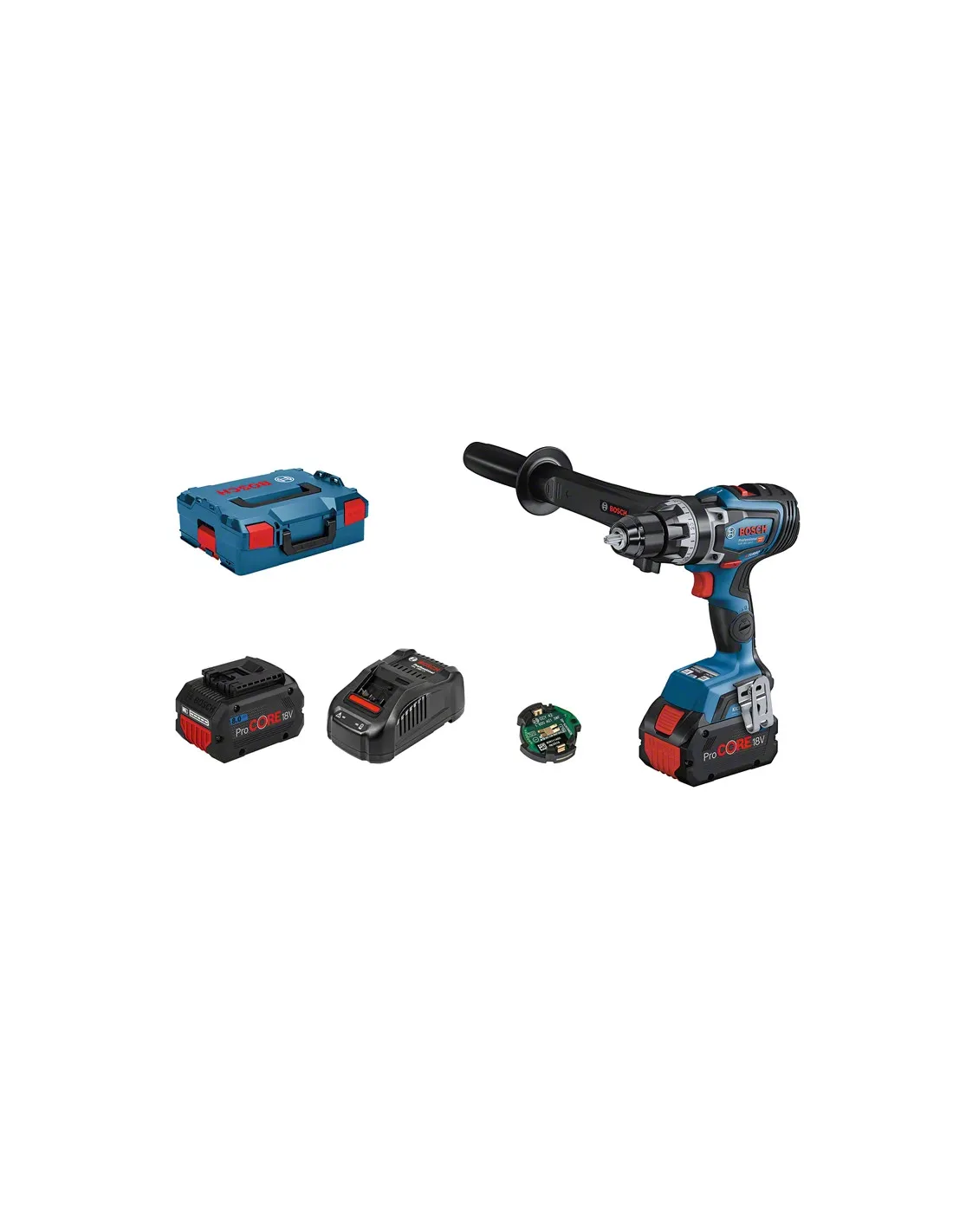 Perceuse-Visseuse 18V 8Ah ProCore Bluetooth GSR 18V-150 C L-BOXX | 06019J5005 - Bosch