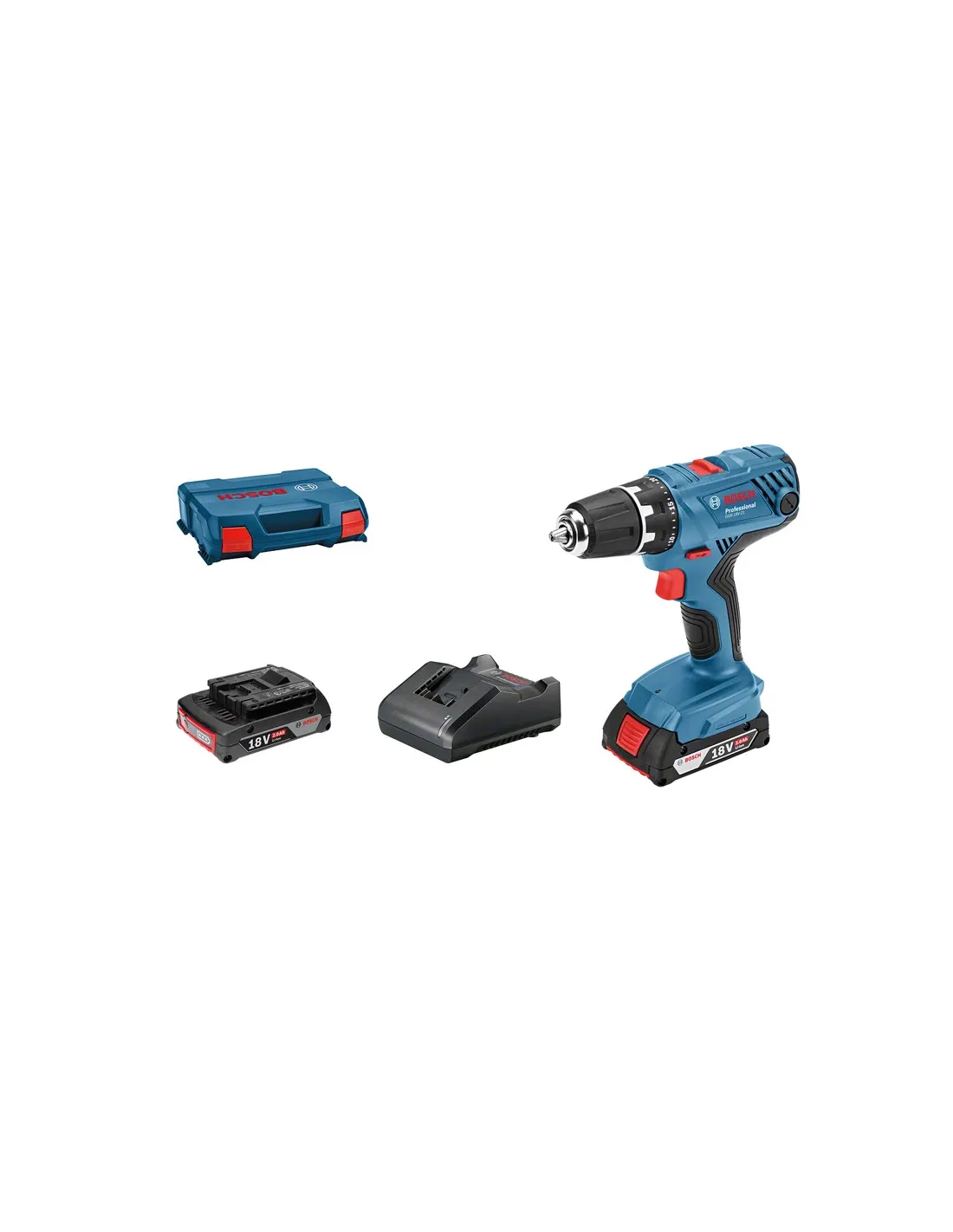 Perceuse Visseuse GSR 18V-21 2Ah L-Case | 06019H100A - Bosch