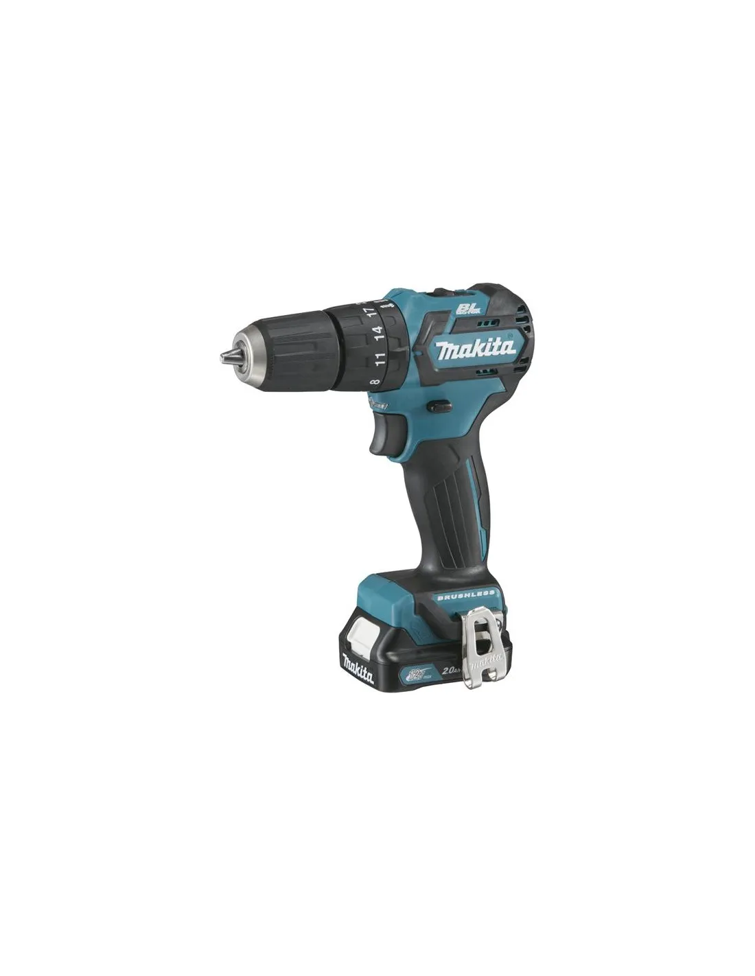 PERCEUSE VISSEUSE PERCU.30NM+BL1021×2+DC10SB+MAK1 MAKITA HP332DSAJ