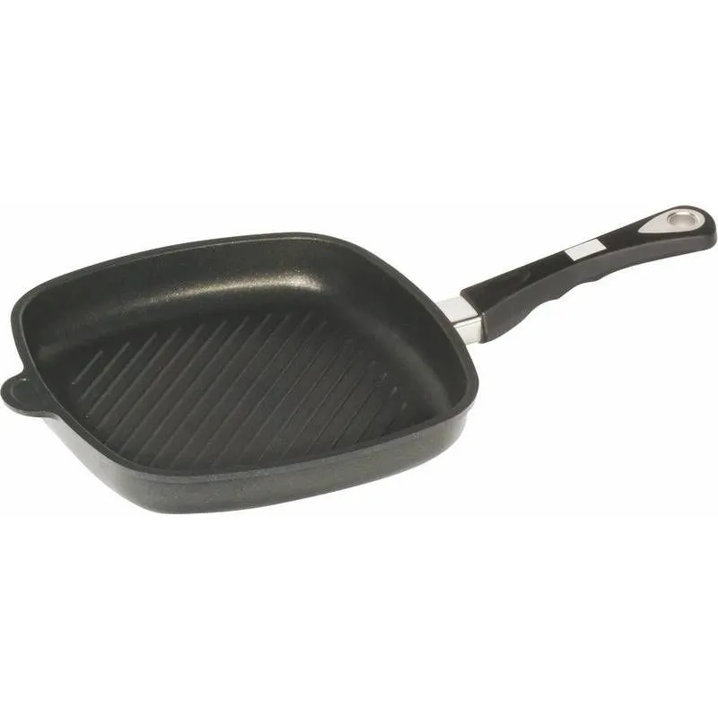 Poêle grill amt induction carrée 28x28 cm