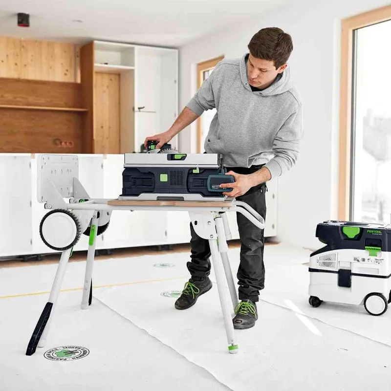 Scie circulaire sur table sans fil CSC SYS 50 EBI-Basic-Set Festool