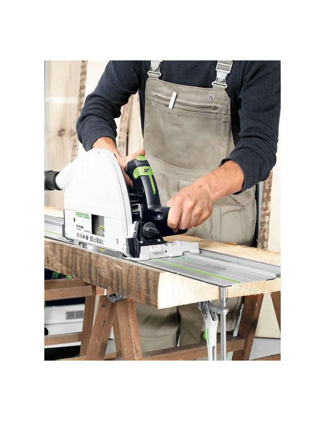 Scie plongeante TS 75 EBQ-FS - Festool