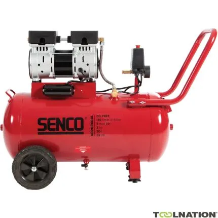 Senco AFN0039EU AC20250BL-EU Compresseur silencieux sans huile 50 litres