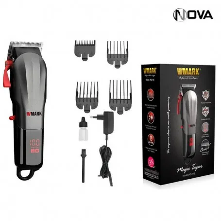 Tondeuse Cheveux Barbe - sans fil - Affichage LED - WMARK NG115
