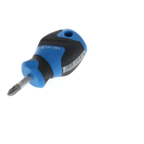 Tournevis Gedore, forme courte, empreinte cruciforme PZ 2
