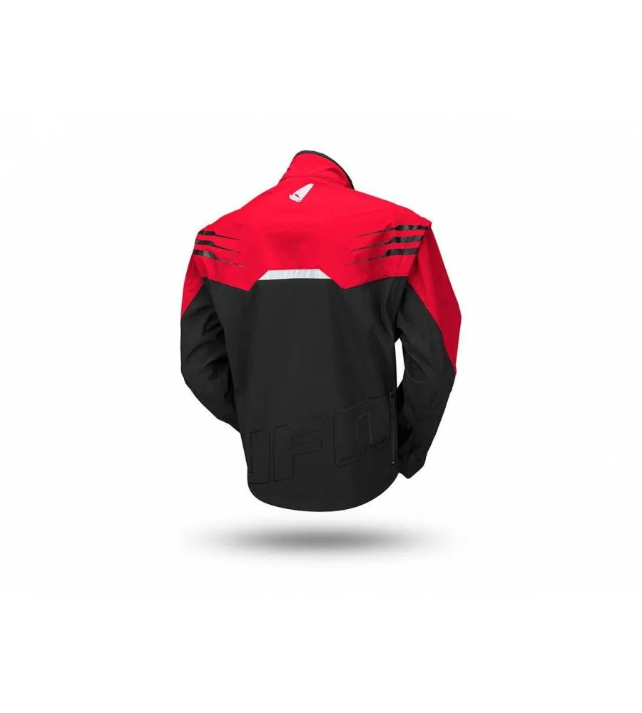Veste Enduro UFO Taiga noir/rouge taille L