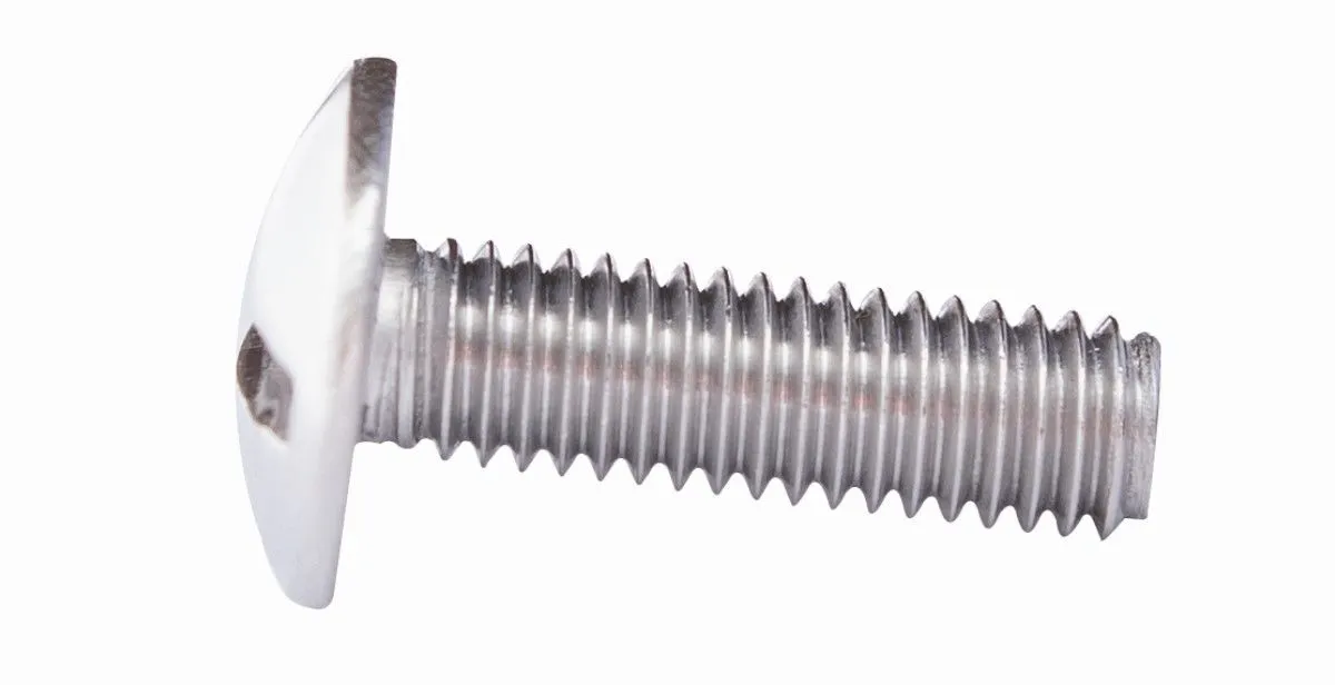 Vis poêlier inox 